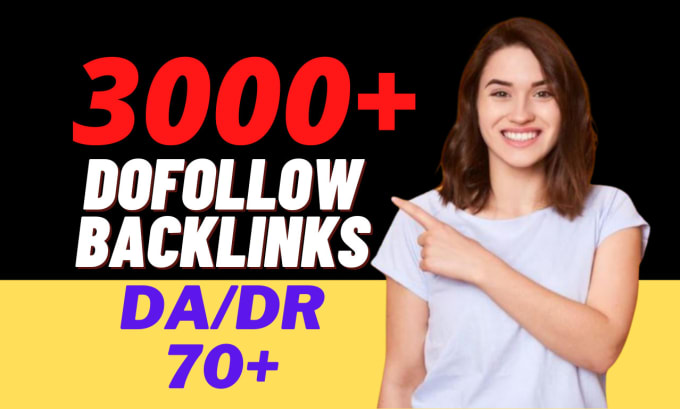 High quality SEO dofollow backlinks service