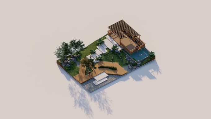 Isometric Landscape Design