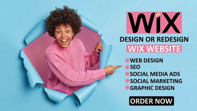 Wix website design