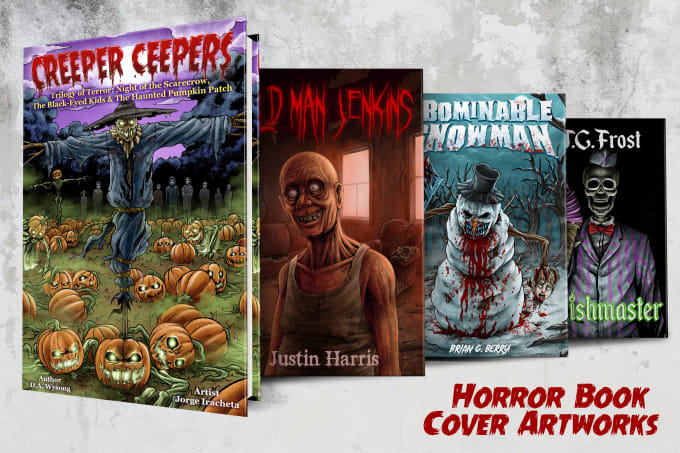 Illustrate your horror book cover