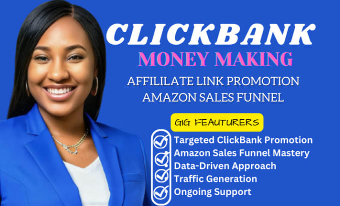 Clickbank Affiliate Link Promotion and Amazon Sales Funnel