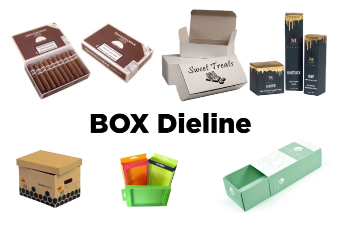 Custom Box Packaging Dieline