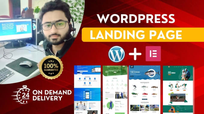 WordPress Landing Page Design