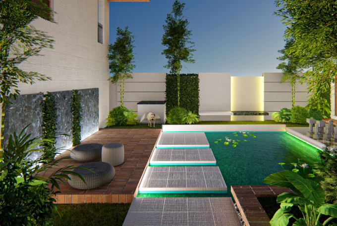 Landscape Design and Rendering