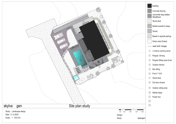 3D Roof and Landscape Presentation