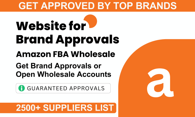 Amazon FBA Wholesale Website Design Gig