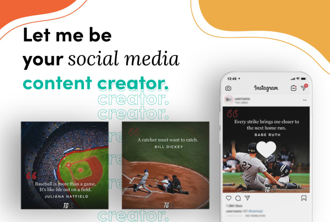 social media content creator