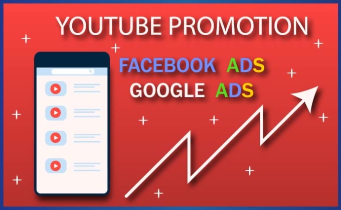 YouTube video promotion through google and facebook ads