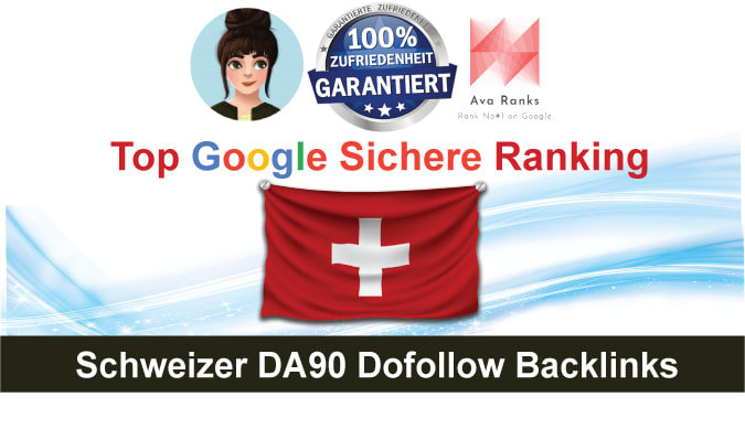 Switzerland SEO top Google ranking with Swiss Backlinks