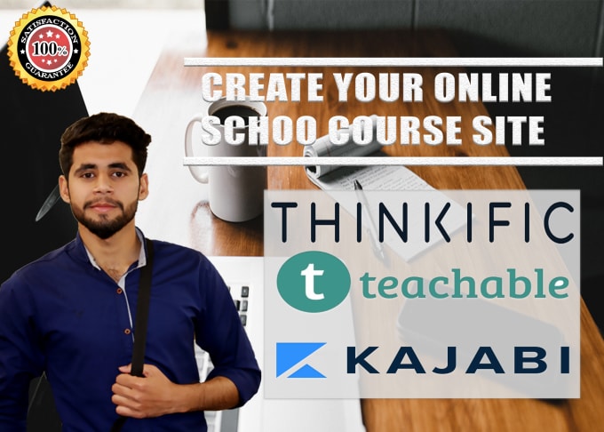 Teachable, Thinkific, Kajabi course website