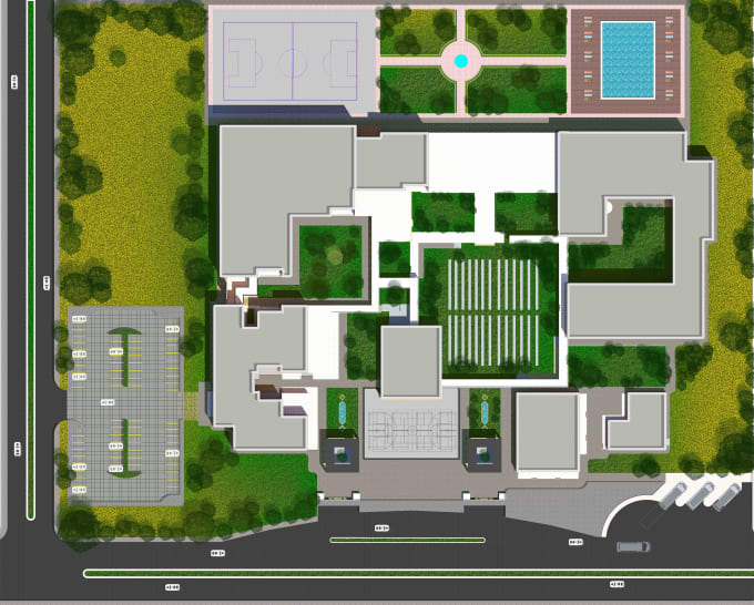 Architectural Master Plan Design