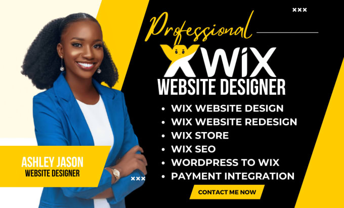 WIX Website Design and Redesign Sample