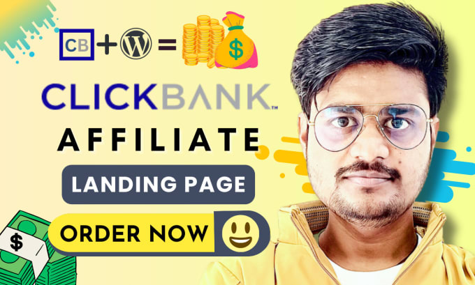 Clickbank Affiliate Landing Page