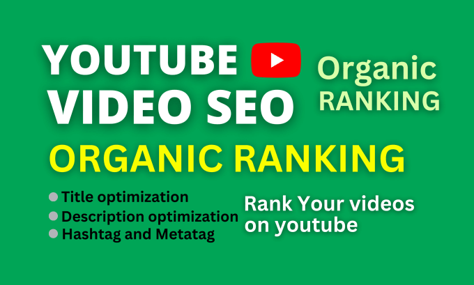 YouTube SEO Expert and Channel Manager