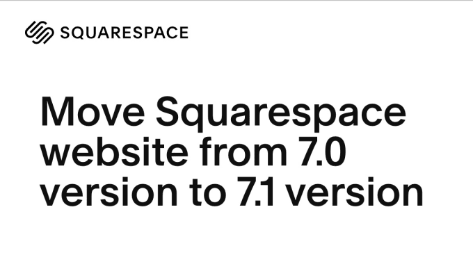 Squarespace Migration