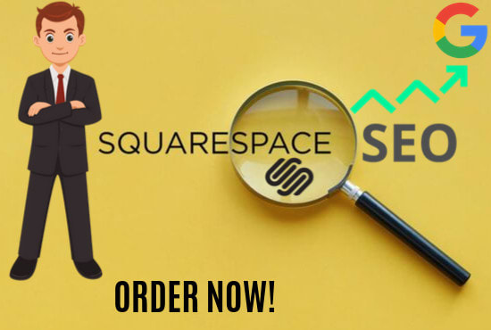 Squarespace website SEO service for higher Google ranking