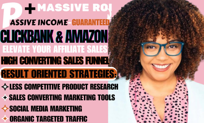 high converting sales funnel for Amazon affiliate website and Clickbank link