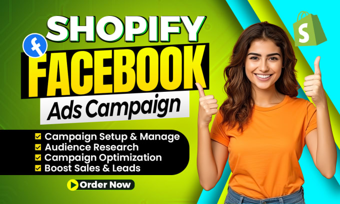 Shopify Facebook Ads Service Image