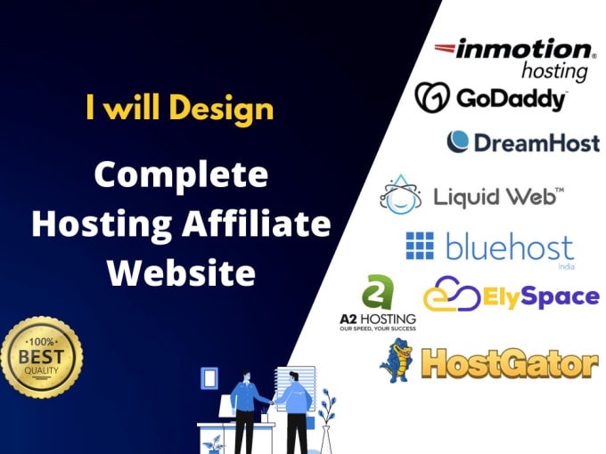 Hosting Affiliate Website Design