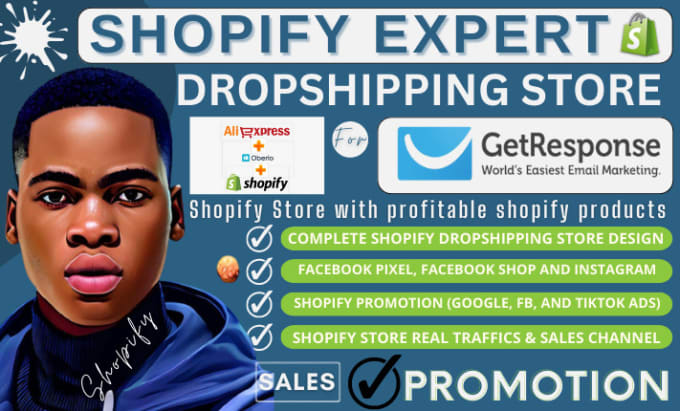 Shopify dropshipping store design