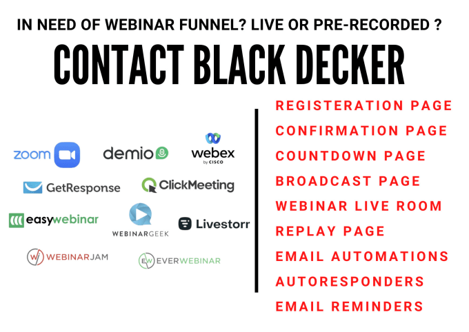 Webinar Funnel Setup