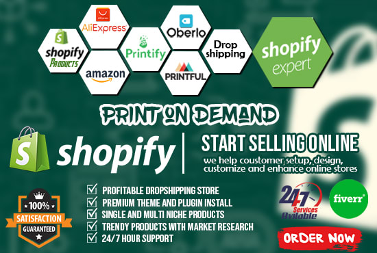 Shopify Print on Demand Store