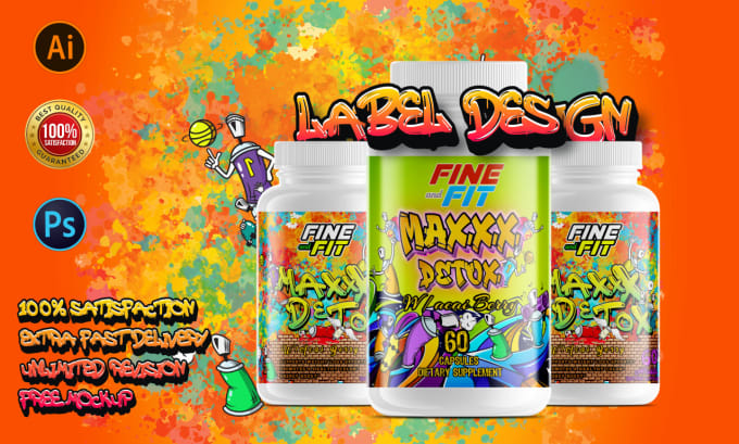 Supplement Label Design