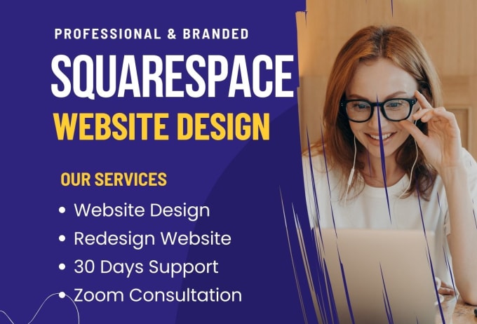 Squarespace website design