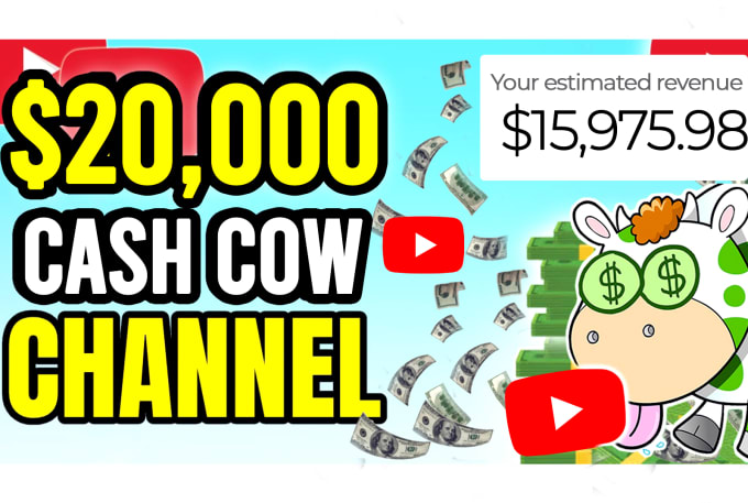 Cash Cow Videos and YouTube Automated Channel creation service