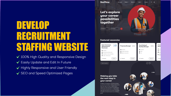 Recruitment WordPress Job Board Website