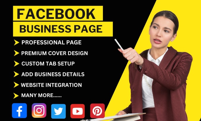 Facebook business page setup