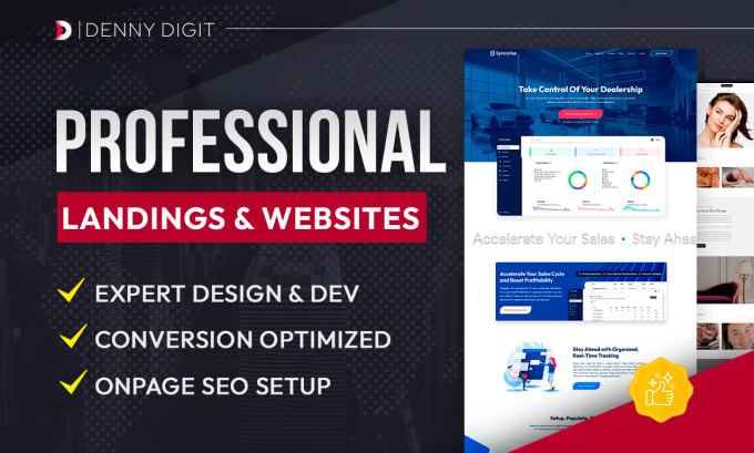 Professional Landing Page Design