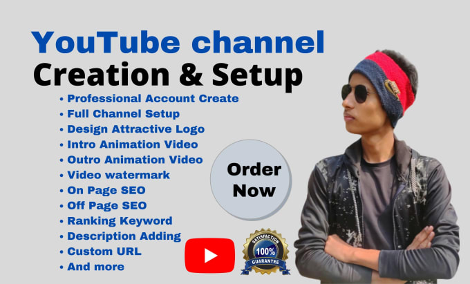 YouTube Channel Creation and Optimization Service