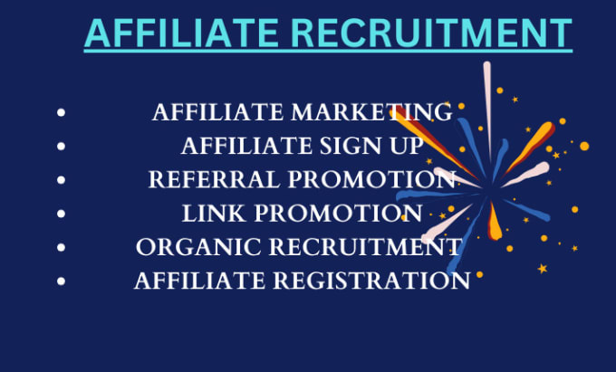 Affiliate Link Promotion on Fiverr