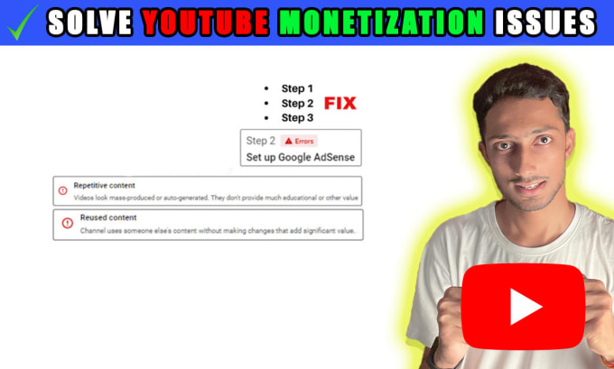 YouTube monetization issues service