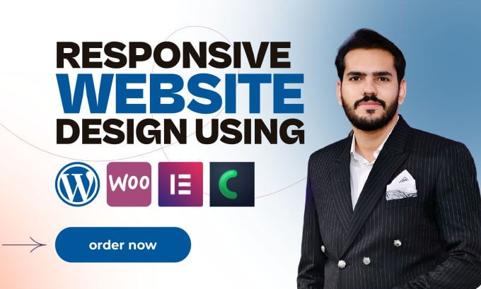 wordpress website design and landing page