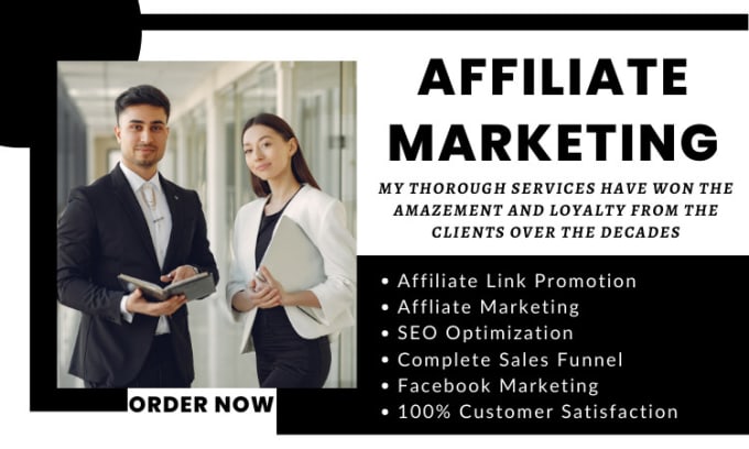 Affiliate link promotion service image