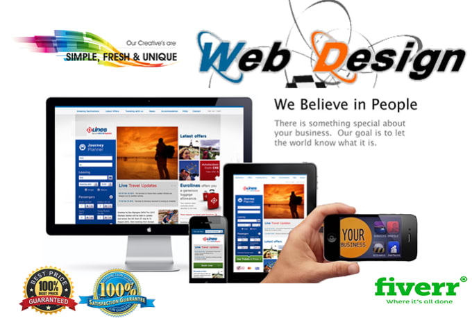 Professional and responsive website design