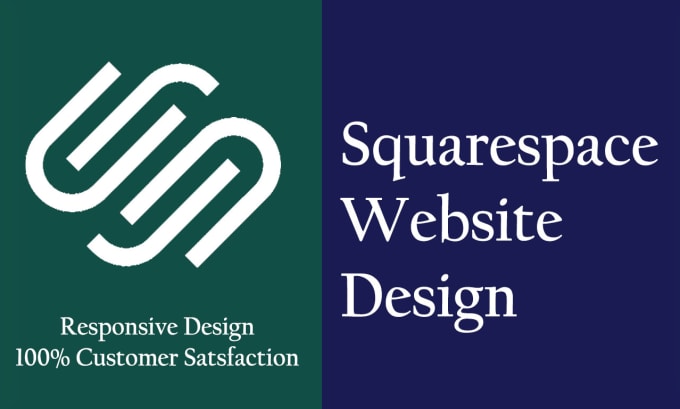 Squarespace website design sample