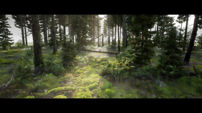 3d nature environment by ERWINSYAH