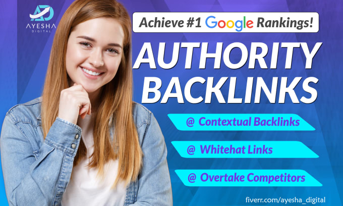 SEO Backlinks Gig on Fiverr