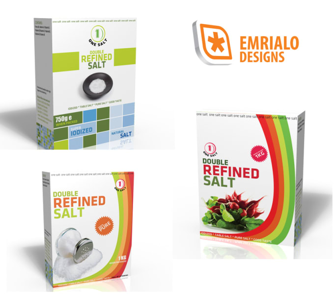 Product packaging design sample